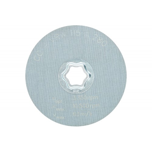 Disco de vellón blando COMBICLICK CC Ø 115 mm A280, para limpieza y satinado con amoladora angular