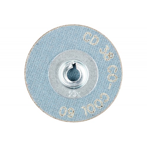 Disco lijador COMBIDISC, grano cerámico CD Ø 38 mm CO-COOL60 para acero y acero inoxidable