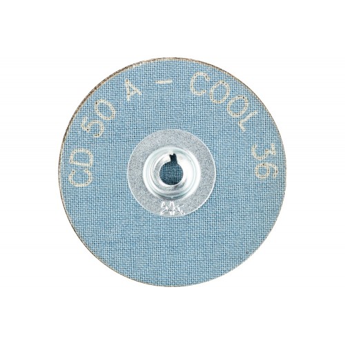 Disco lijador COMBIDISC, corindón CD Ø 50 mm A36 COOL para acero inoxidable