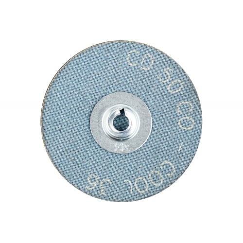 Disco lijador COMBIDISC, grano cerámico CD Ø 50 mm CO-COOL36 para acero y acero inoxidable