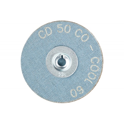 Disco lijador COMBIDISC, grano cerámico CD Ø 50 mm CO-COOL60 para acero y acero inoxidable