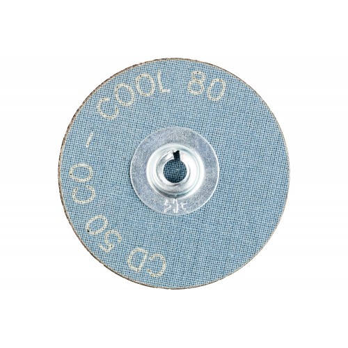 Disco lijador COMBIDISC, grano cerámico CD Ø 50 mm CO-COOL80 para acero y acero inoxidable