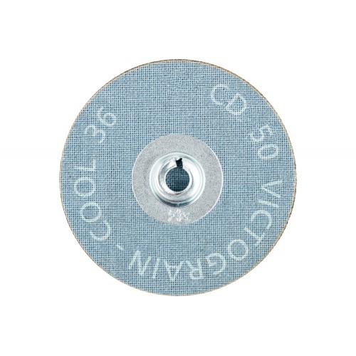 Disco lijador COMBIDISC CD Ø 50 mm VICTOGRAIN-COOL36 para acero y acero inoxidable