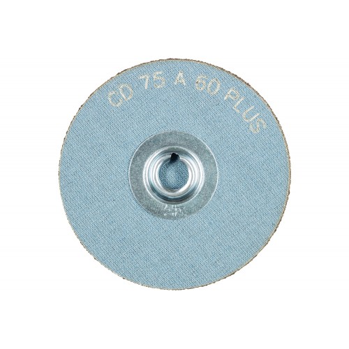 Disco lijador COMBIDISC, corindón CD Ø 75 mm A60 PLUS para aplicaciones robustas