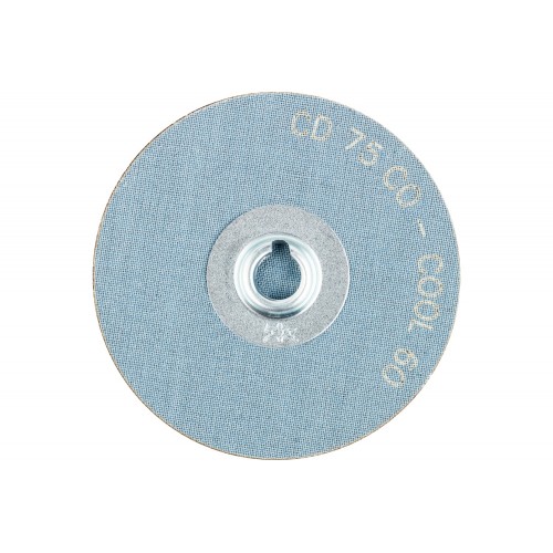 Disco lijador COMBIDISC, grano cerámico CD Ø 75 mm CO-COOL60 para acero y acero inoxidable