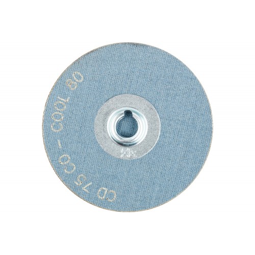 Disco lijador COMBIDISC, grano cerámico CD Ø 75 mm CO-COOL80 para acero y acero inoxidable