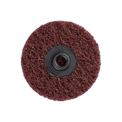 Disco de vellón blando COMBIDISC CD Ø 75 mm A100 para limpieza y satinado