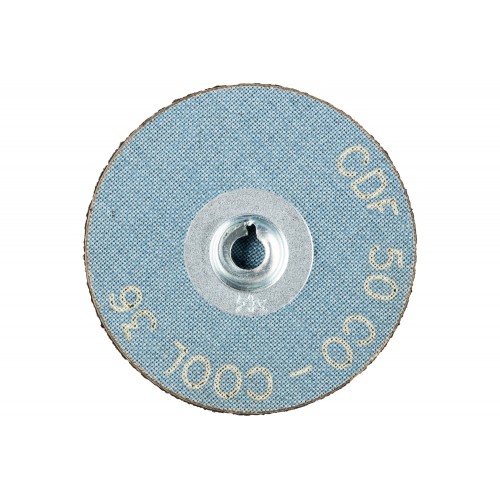 Minidiscos de lija COMBIDISC, grano cerámico CDF Ø 50 mm CO-COOL36 para acero y acero inoxidable