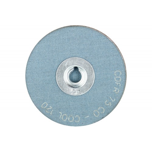 Minidiscos de lija COMBIDISC, grano cerámico CDF Ø 75 mm CO-COOL120 para acero y acero inoxidable
