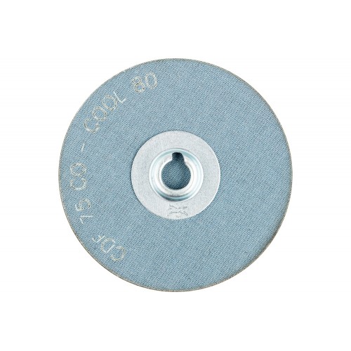 Minidiscos de lija COMBIDISC, grano cerámico CDF Ø 75 mm CO-COOL80 para acero y acero inoxidable