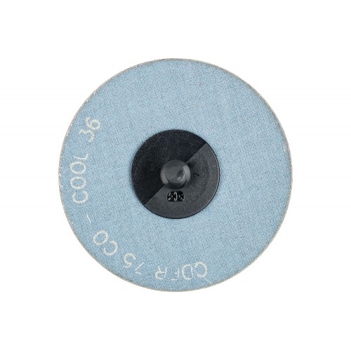 Minidiscos de lija COMBIDISC, grano cerámico CDFR Ø 75 mm CO-COOL36 para acero y acero inoxidable