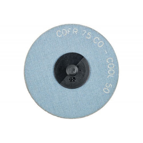 Minidiscos de lija COMBIDISC, grano cerámico CDFR Ø 75 mm CO-COOL50 para acero y acero inoxidable