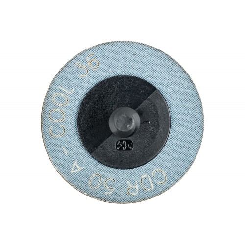 Disco lijador COMBIDISC, corindón CDR Ø 50 mm A36 COOL para acero inoxidable