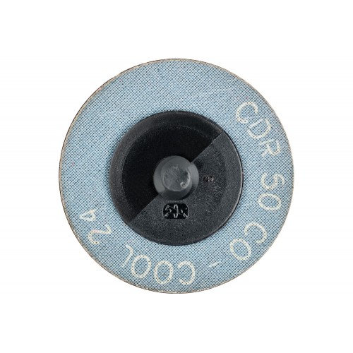 Disco lijador COMBIDISC, grano cerámico CDR Ø 50 mm CO-COOL24 para acero y acero inoxidable