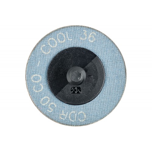 Disco lijador COMBIDISC, grano cerámico CDR Ø 50 mm CO-COOL36 para acero y acero inoxidable