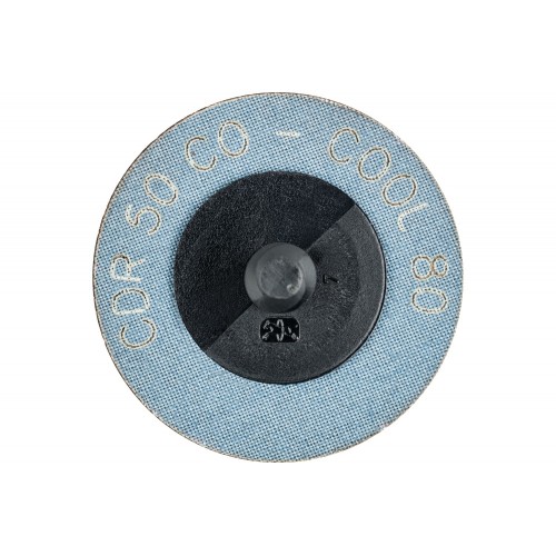 Disco lijador COMBIDISC, grano cerámico CDR Ø 50 mm CO-COOL80 para acero y acero inoxidable