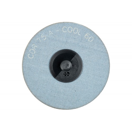Disco lijador COMBIDISC, corindón CDR Ø 75 mm A60 COOL para acero inoxidable