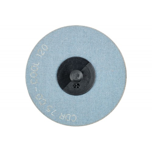Disco lijador COMBIDISC, grano cerámico CDR Ø 75 mm CO-COOL120 para acero y acero inoxidable