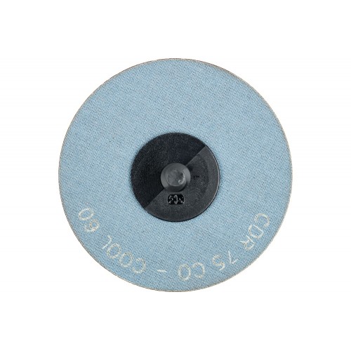 Disco lijador COMBIDISC, grano cerámico CDR Ø 75 mm CO-COOL60 para acero y acero inoxidable