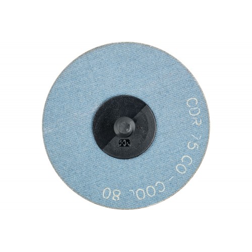 Disco lijador COMBIDISC, grano cerámico CDR Ø 75 mm CO-COOL80 para acero y acero inoxidable