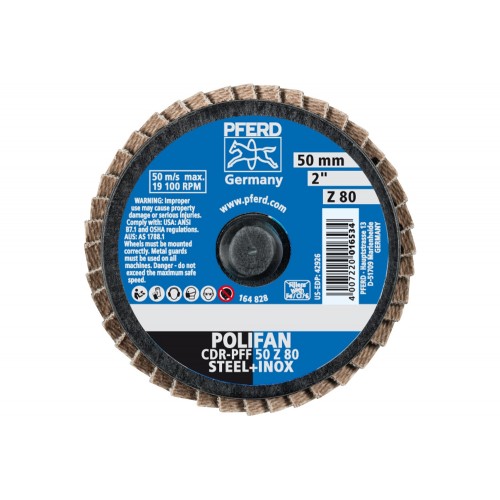 Mini-POLIFAN COMBIDISC, circonio CDR Ø 50 mm Z80 para acero templado