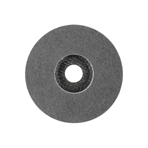 Disco de vellón prensado POLINOX DISC PNER Ø 125 mm agujero Ø 22,23 mm semiduro SIC fino para acabado