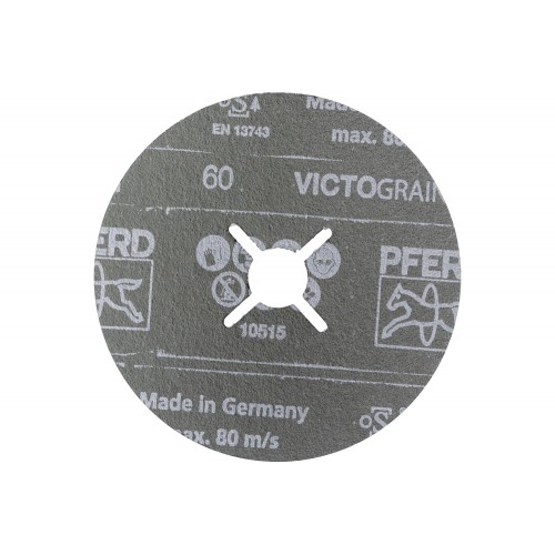 Disco de lija Ø 100 mm VICTOGRAIN 60 para máximo rendimiento en acero