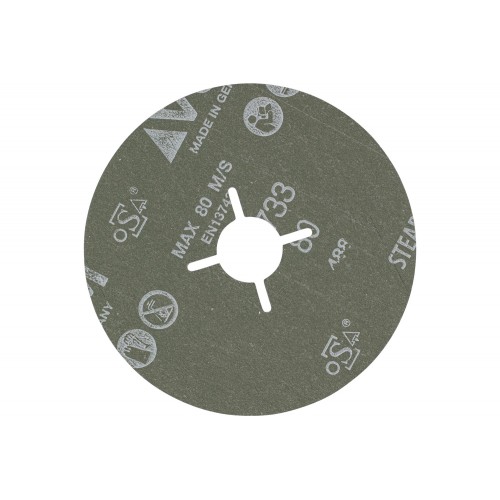 Disco de lija, grano cerámico Ø 115 mm CO-ALU80, para materiales no férricos blandos