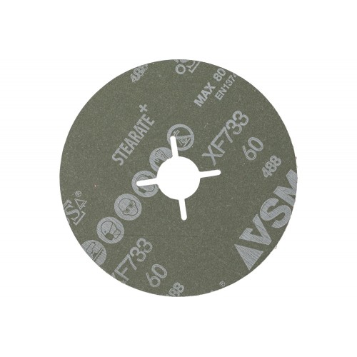 Disco de lija, grano cerámico Ø 125 mm CO-ALU60, para materiales no férricos blandos