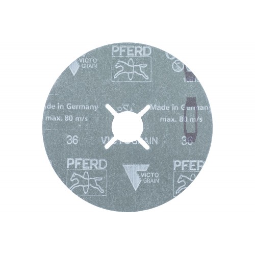 Disco de lija Ø 125 mm VICTOGRAIN 36 para máximo rendimiento en acero