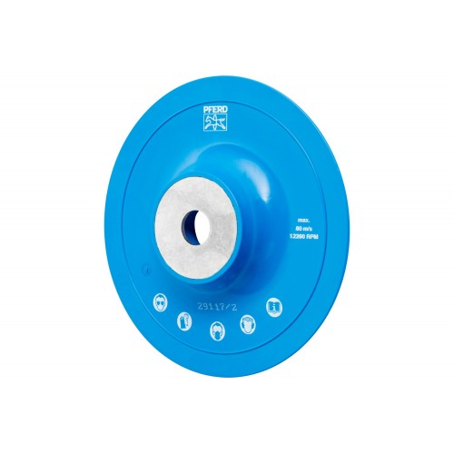 Plato de apoyo con tuerca de fijación Ø 125 GT M14 para amoladora angular 125