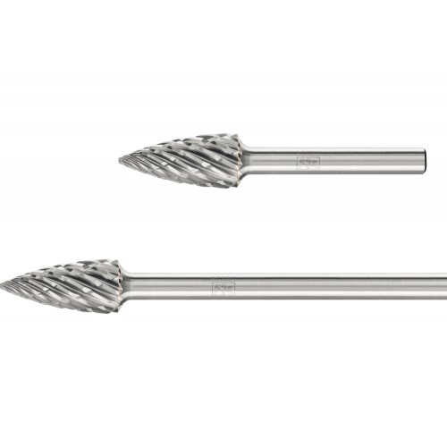 Fresas de metal duro para alto rendimiento, STEEL, forma ojival SPG