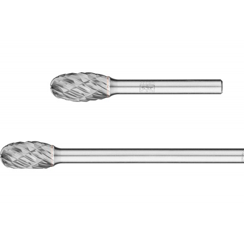 Fresas de metal duro para alto rendimiento, STEEL, forma de gota TRE