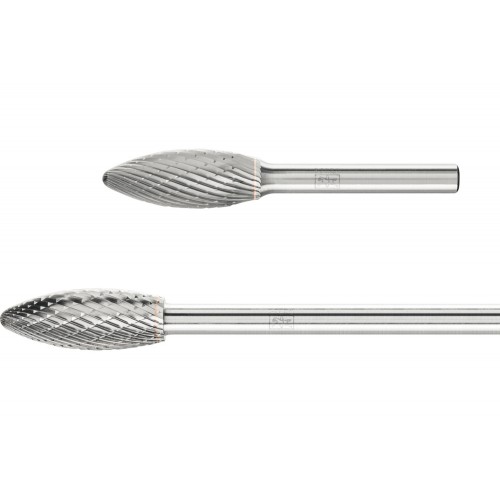 Fresas de metal duro para el uso universal, dentado 3 PLUS, forma de llama B