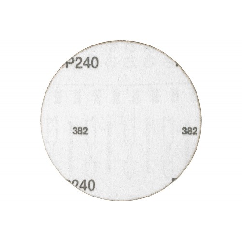 Disco de lija sistema velcro, grano compacto KR Ø 125 mm A240 CK para lijado fino con amoladora angular
