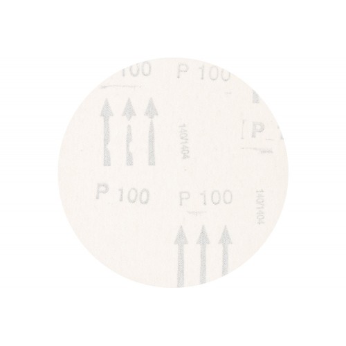 Disco de lija sistema velcro universal de corindón KSS Ø 125 A100 sin orificios de extracción para lijadora orbital