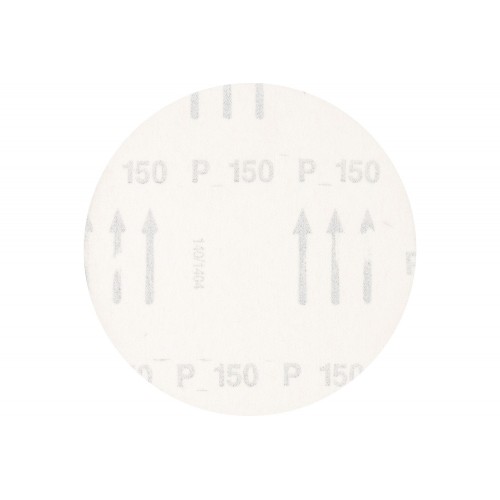 Disco de lija sistema velcro universal de corindón KSS Ø 125 A150 sin orificios de extracción para lijadora orbital