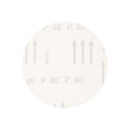 Disco de lija sistema velcro universal de corindón KSS Ø 125 A60 sin orificios de extracción para lijadora orbital