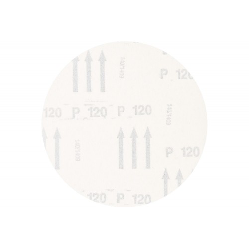 Disco de lija sistema velcro universal de corindón KSS Ø 150 A120 sin orificios de extracción para lijadora orbital