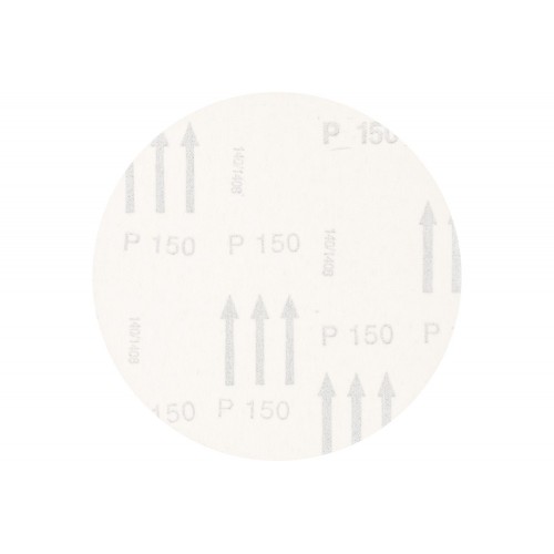 Disco de lija sistema velcro universal de corindón KSS Ø 150 A150 sin orificios de extracción para lijadora orbital