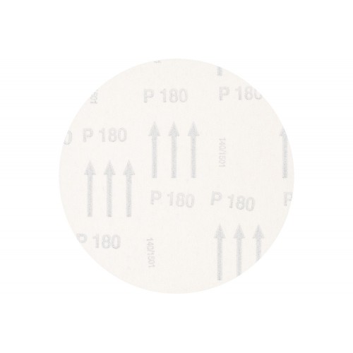 Disco de lija sistema velcro universal de corindón KSS Ø 150 A180 sin orificios de extracción para lijadora orbital