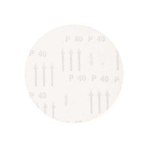 Disco de lija sistema velcro universal de corindón KSS Ø 150 A40 sin orificios de extracción para lijadora orbital