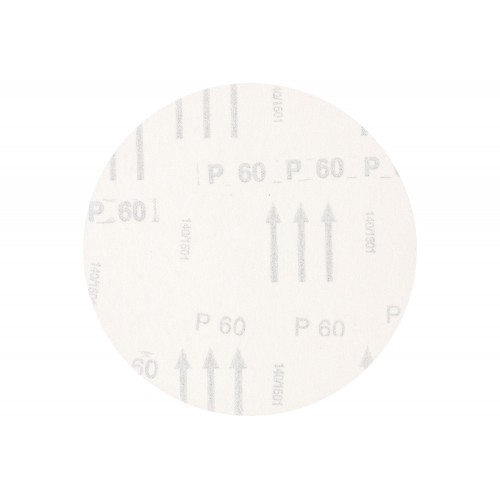 Disco de lija sistema velcro universal de corindón KSS Ø 150 A60 sin orificios de extracción para lijadora orbital
