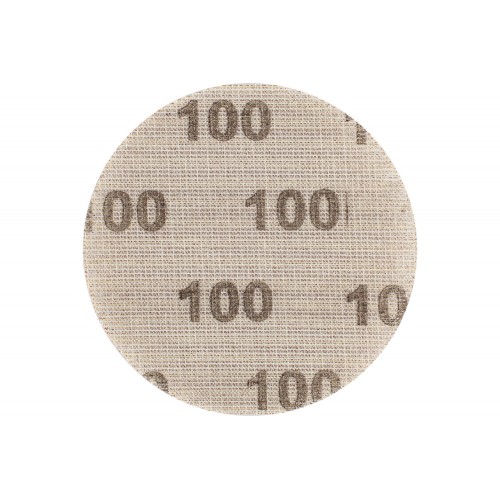 Disco de lija de red de corindón sistema velcro KSS NET Ø 125 A100 desbaste con bajo nivel de polvo con lijadora orbital