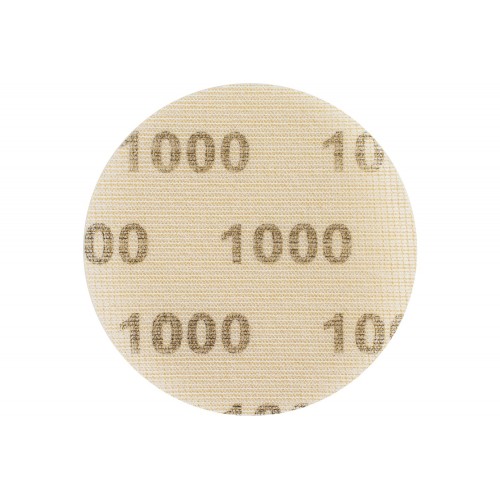 Disco de lija de red de corindón sistema velcro KSS NET Ø 125 A1000 desbaste con bajo nivel de polvo con lijadora orbital