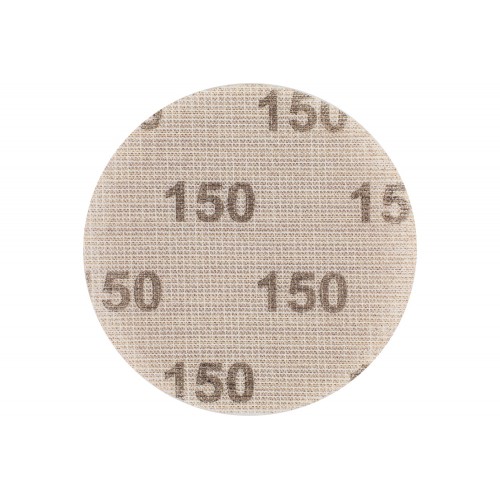 Disco de lija de red de corindón sistema velcro KSS NET Ø 125 A150 desbaste con bajo nivel de polvo con lijadora orbital