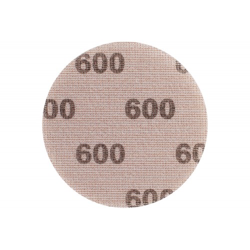 Disco de lija de red de corindón sistema velcro KSS NET Ø 125 A600 desbaste con bajo nivel de polvo con lijadora orbital