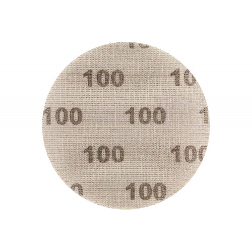 Disco de lija de red de corindón sistema velcro KSS NET Ø 150 A100 desbaste con bajo nivel de polvo con lijadora orbital