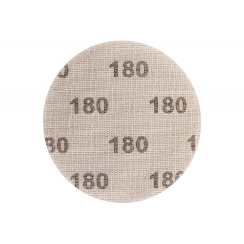 Disco de lija de red de corindón sistema velcro KSS NET Ø 150 A180 desbaste con bajo nivel de polvo con lijadora orbital