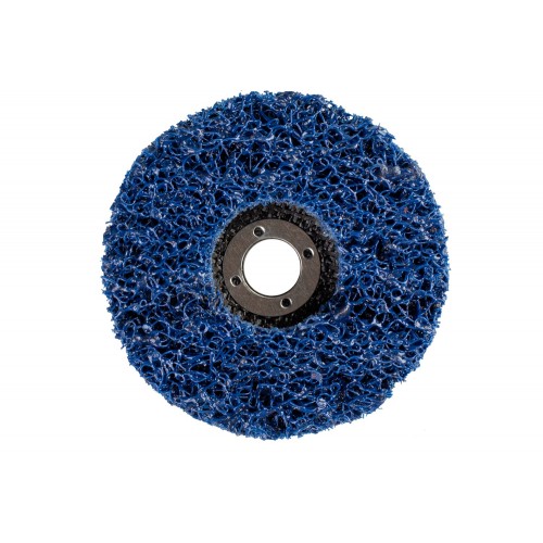 Vellón para limpieza POLICLEAN PLUS PCLD Ø 100x13 mm, agujero Ø 16 mm para trabajos de limpieza en basto
